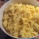 Vorbereitung Kartoffeln