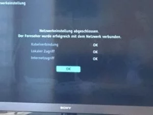 FritzBox Netzwerk mit TV