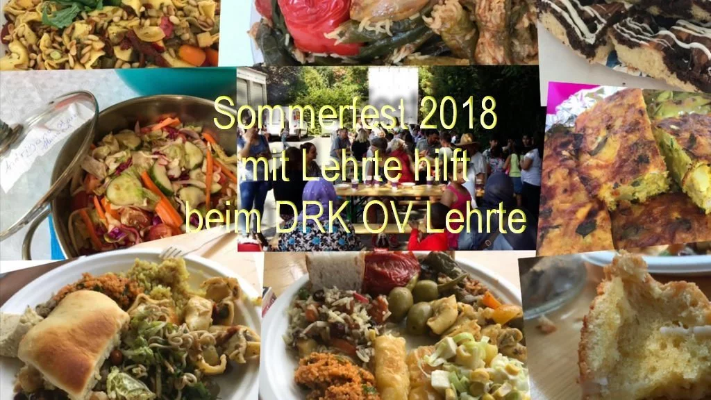 Sommerfest 2018 beim DRK mit Lehrte hilft