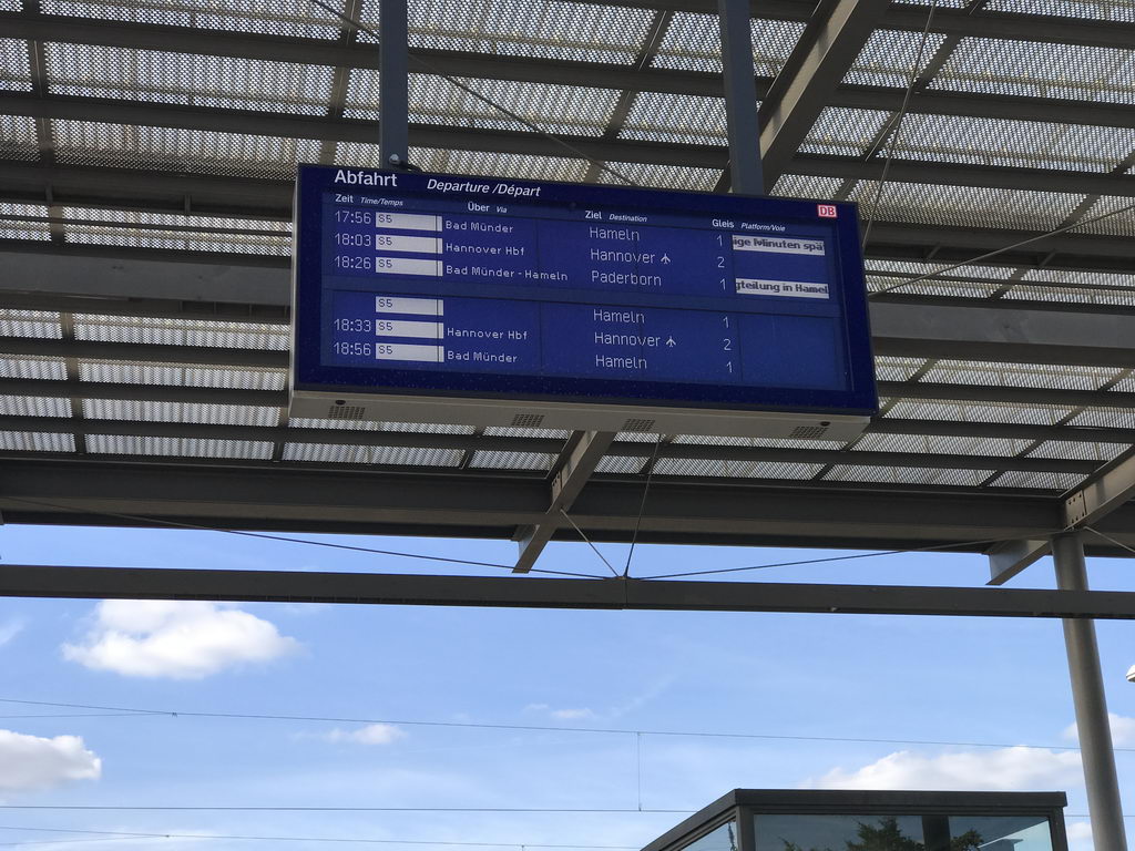 Wisentgehege 2018 mit Lehrte hilft - am Bahnhof Springe