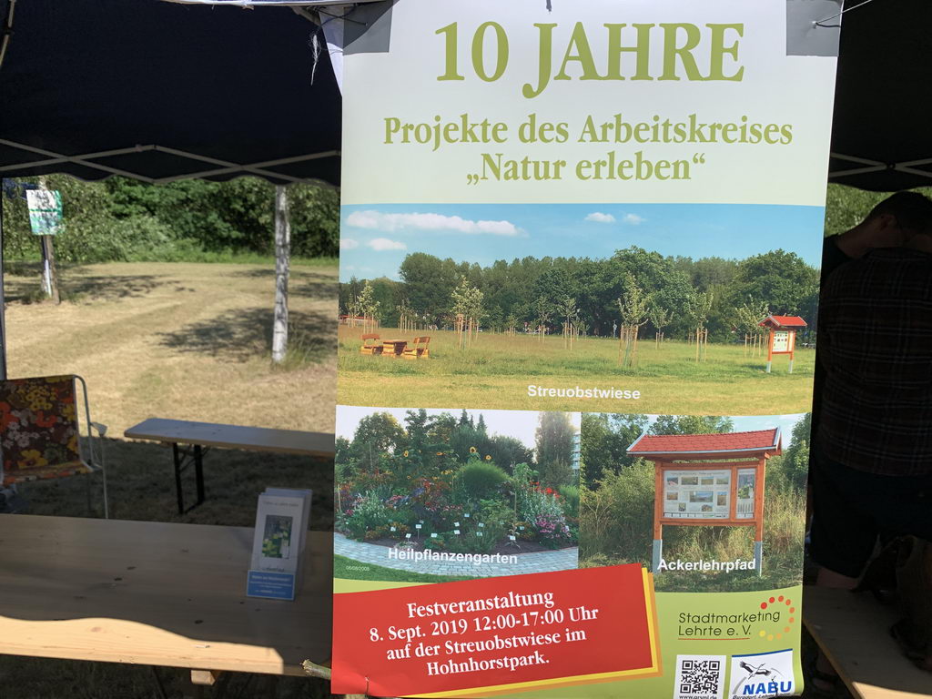 Plakat Streuobstwiesenfest September