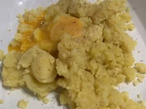 Kartoffel-Gnocchi - Eigelb Muskatnuss Salz