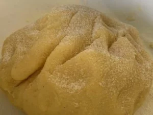 Kartoffel-Gnocchi - Teig geknetet