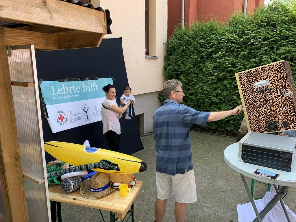 Sommerfest 2019 mit DRK OV Lehrte - Fotobox