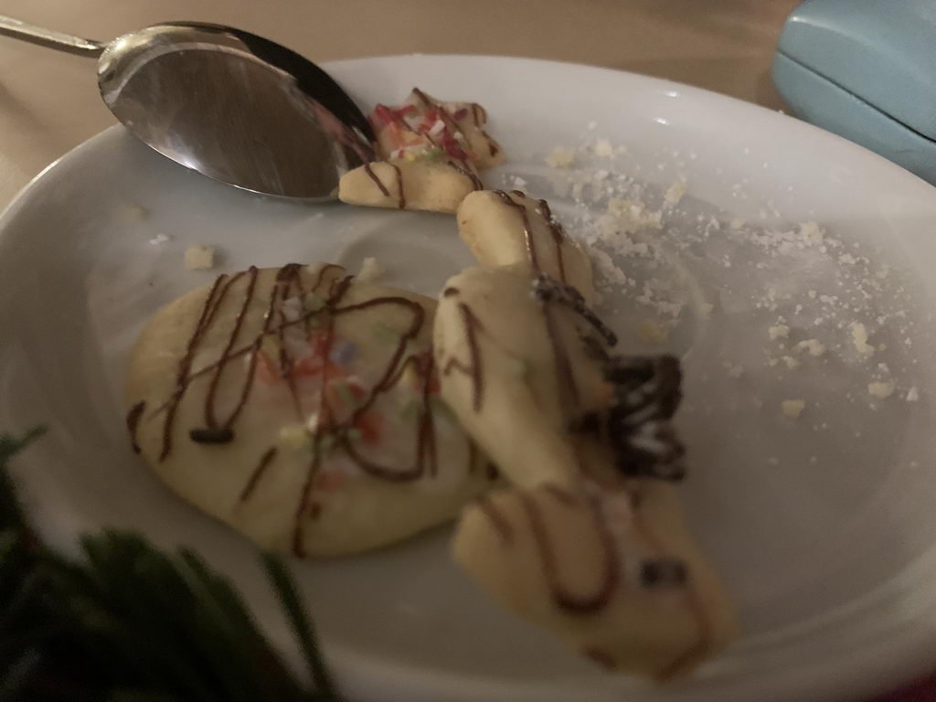 Weihnachtsfeier 2019 beim DRK Lehrte - selbstgebackene Kekse