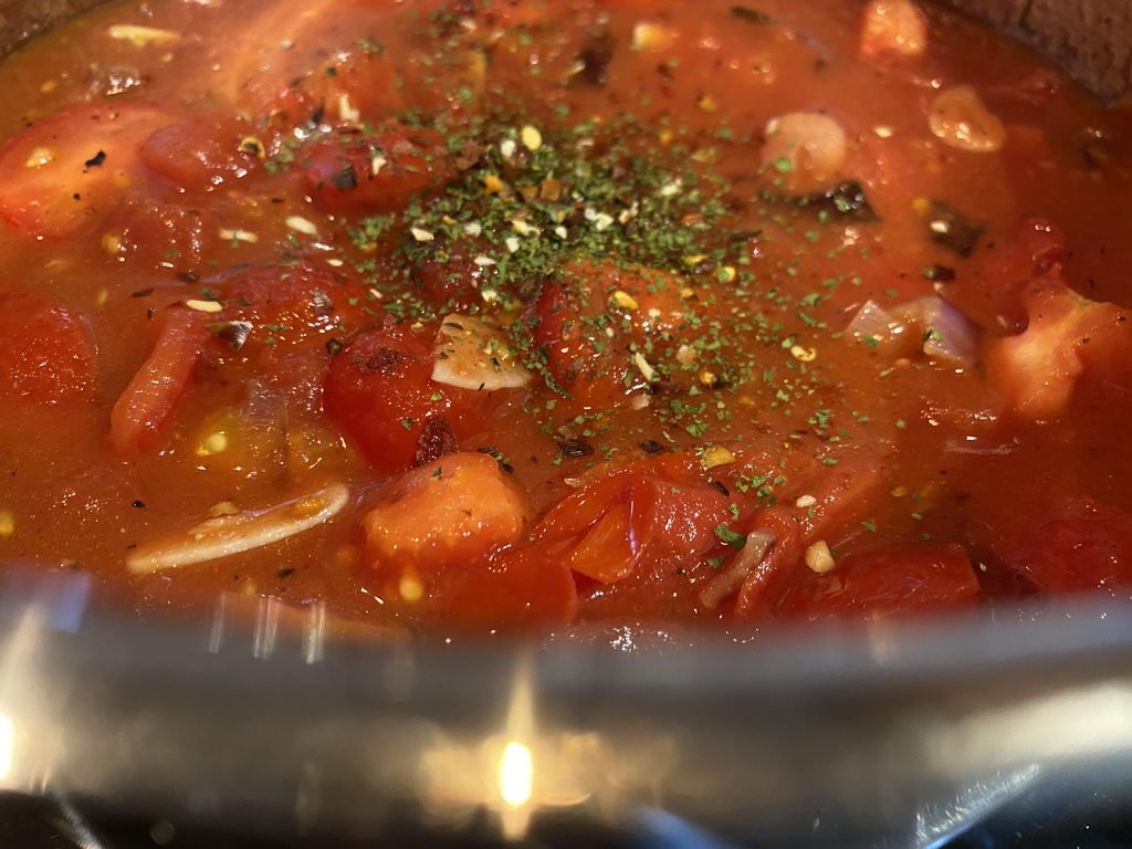 Susi und Strolch - Tomatensauce mit Aglio e Olio Gewürz