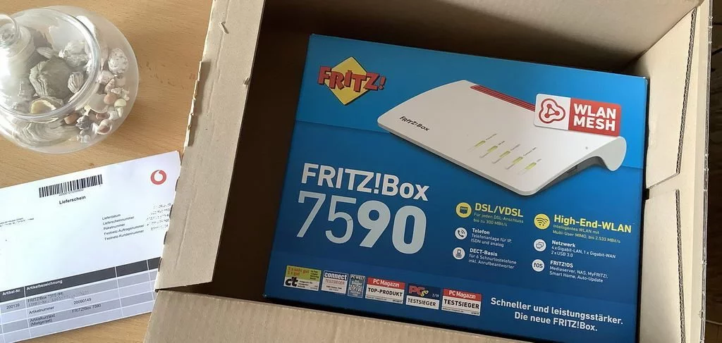 neue FritzBox 7590