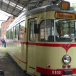 Hannoversches-Strassenbahn-Museum - alte Bahnen