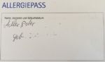 Allergiepass