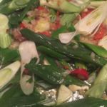 Blumenkohlcurry mit Bandnudeln