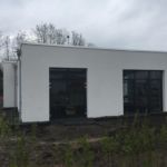 Kochgruppe mit Aprilwetter