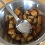 Kochgruppe mit Aprilwetter