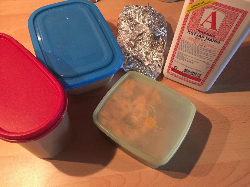 Mitbringesel - Spargel essen bei Mutter in Gedenken an meinen Papa