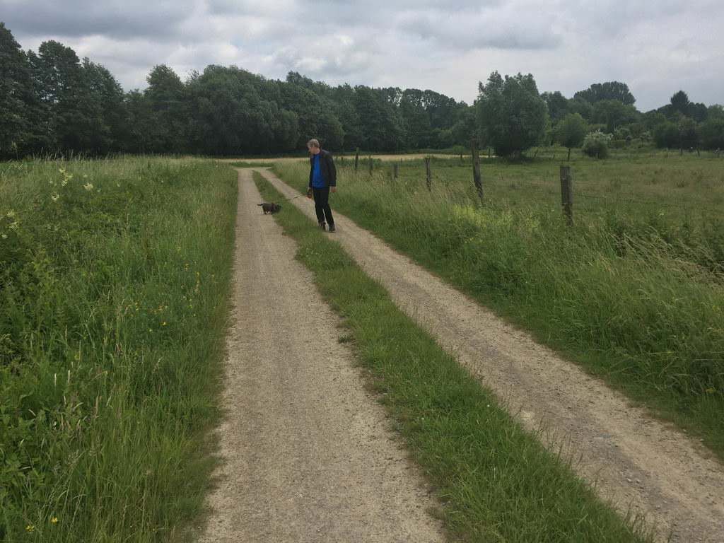 Spaziergang - Spargel essen bei Mutter in Gedenken an meinen Papa