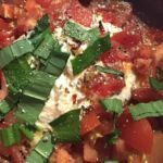 Ricotta-Tomaten-Bärlauch-Mischung