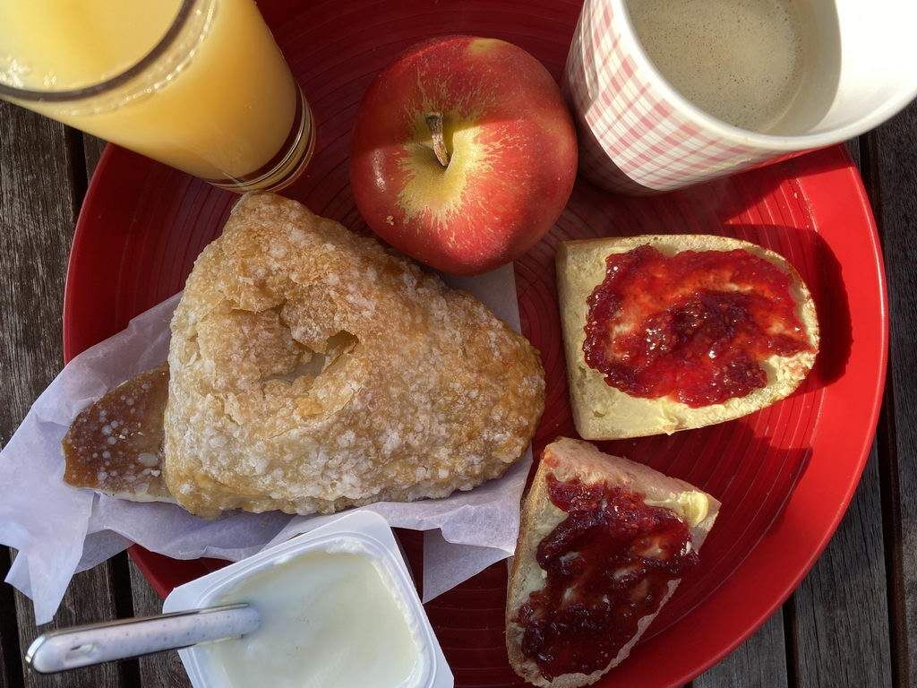 Frühstück nach Docbesuch