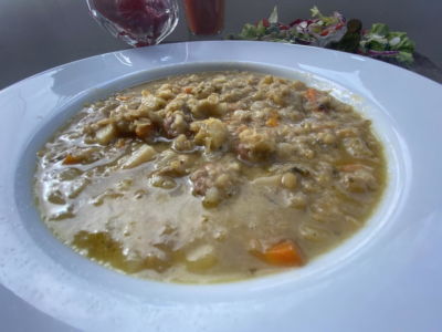 Rote-Linsen-Eintopf
