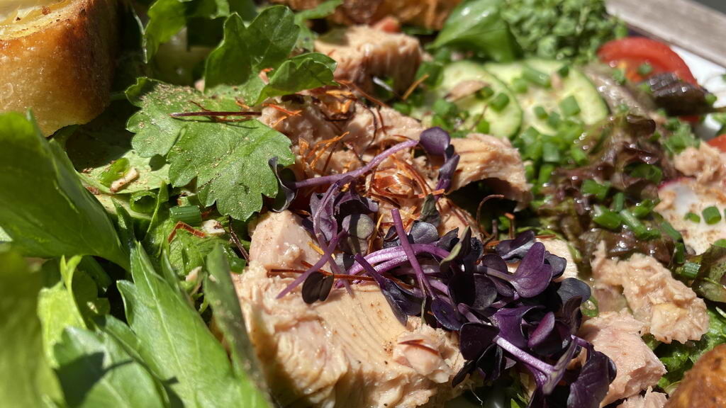 Salat mit alles